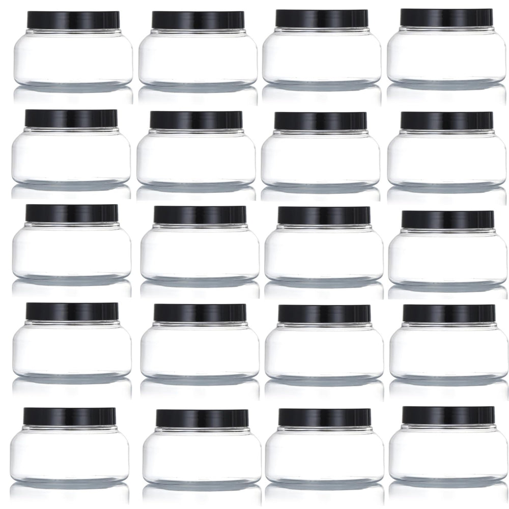 Zentriqlla 24-pack jars with 5oz capacity for organized storage.