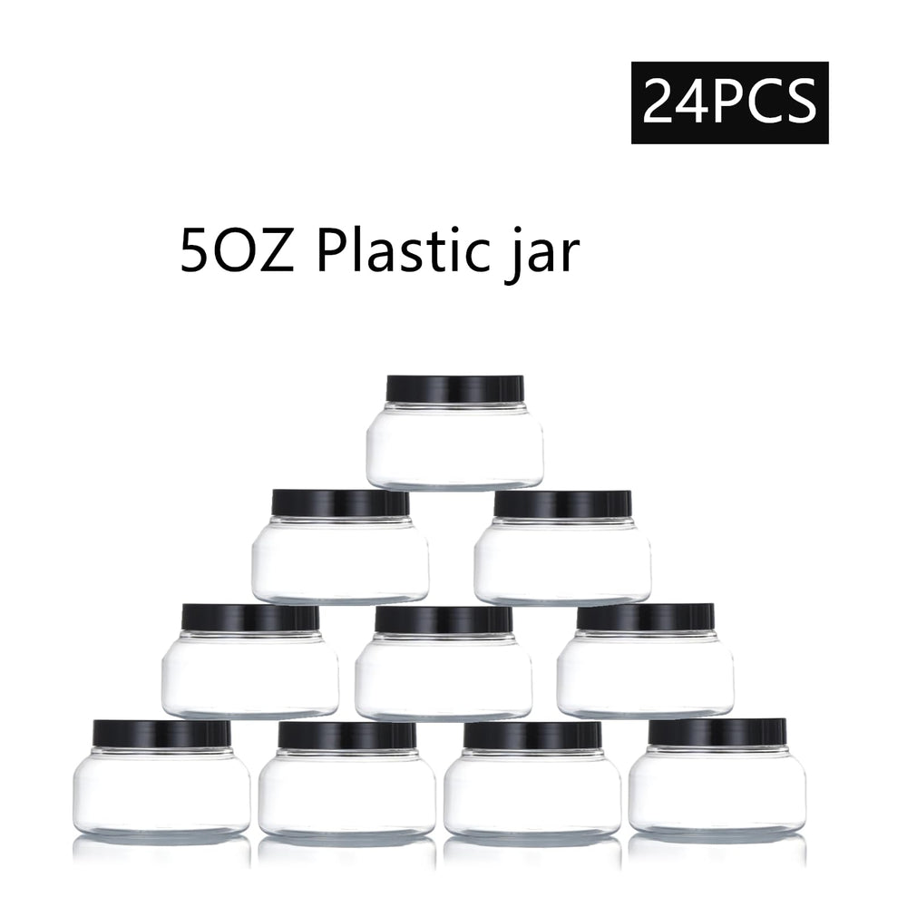 Zentriqlla round-bottom jar displays contents on shelves.