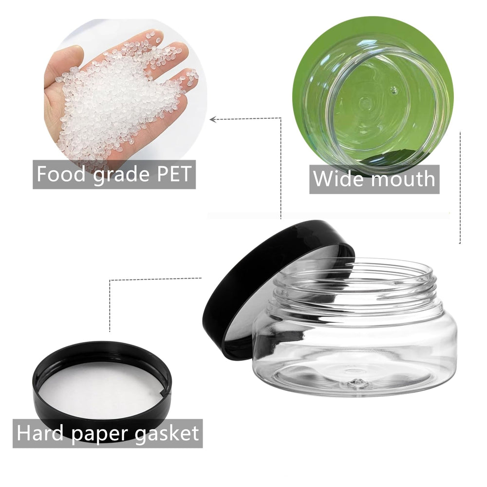 Zentriqlla screw-on lid jar offers leak-proof travel storage.