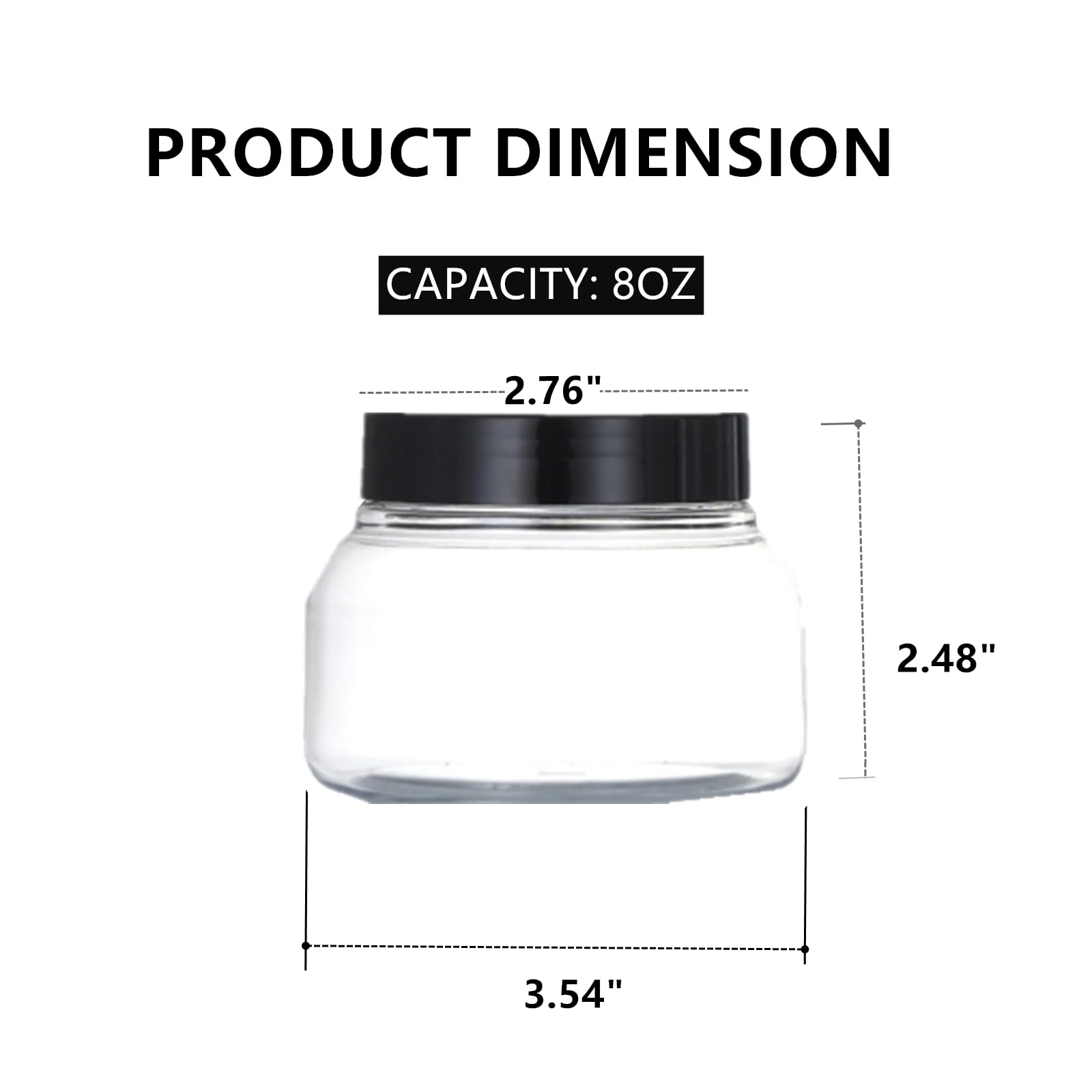 Zentriqlla screw-on black lids show secure seal for on-the-go storage.