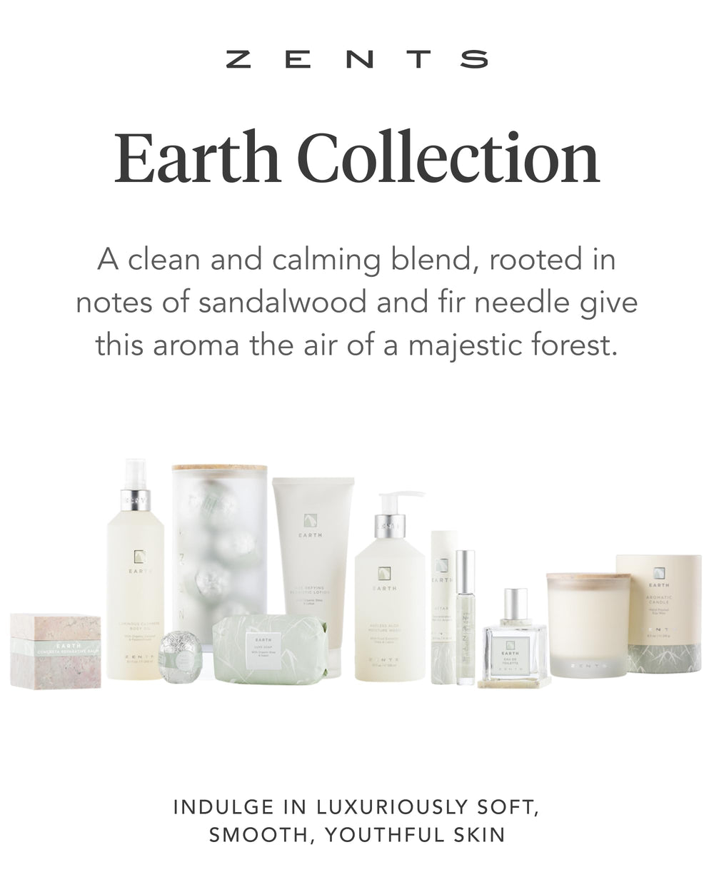 Cashmere Body Oil paired with Zents Earth lotion for extra moisture