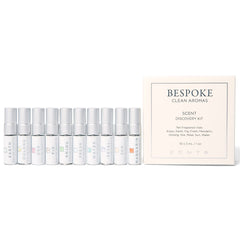 Zents fragrance sampler gift set with 10 mini vials for convenient scent discovery.