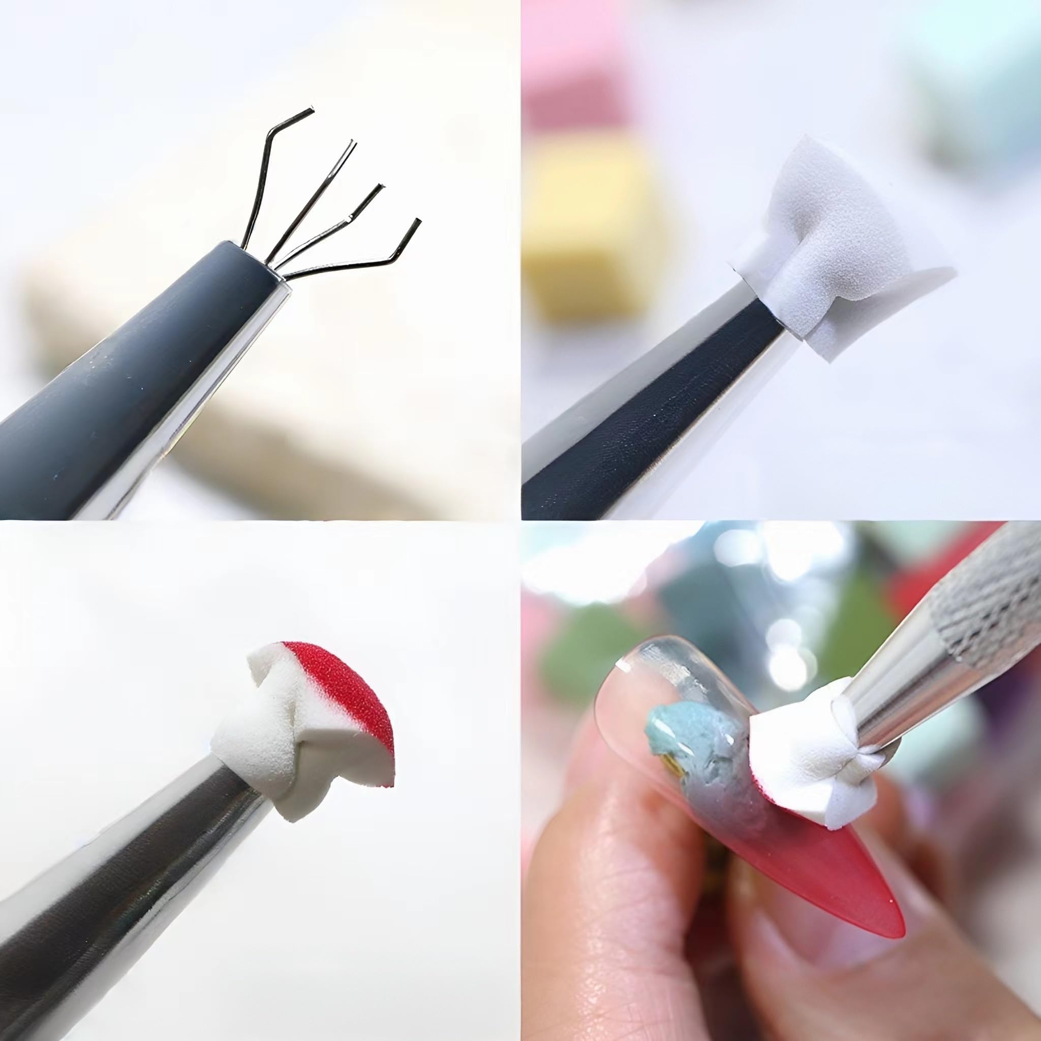 ZEOHBETY silver grabbing pen grips sponges for control
