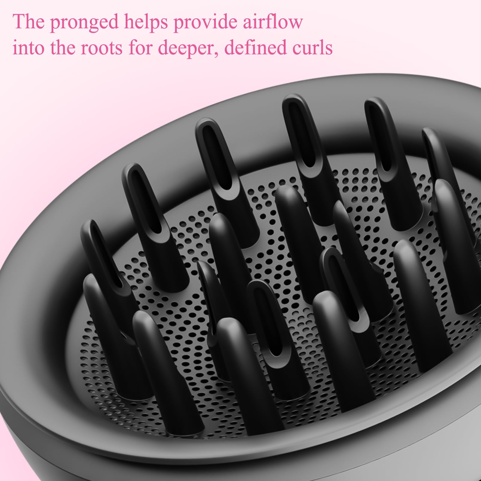 ZEPHBLOW diffuser speeds up curling with faster drying and efficient styling.