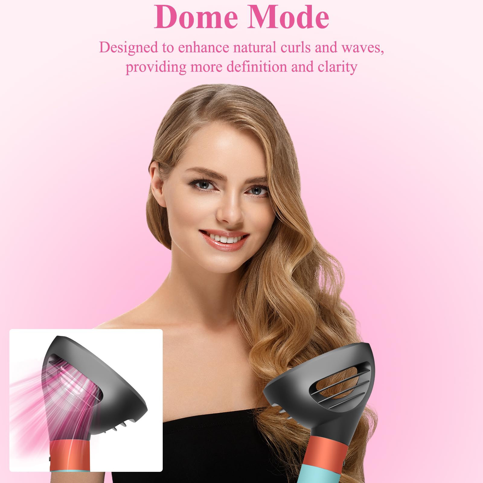 ZEPHBLOW natural curls definition highlighting bounce and elasticity.