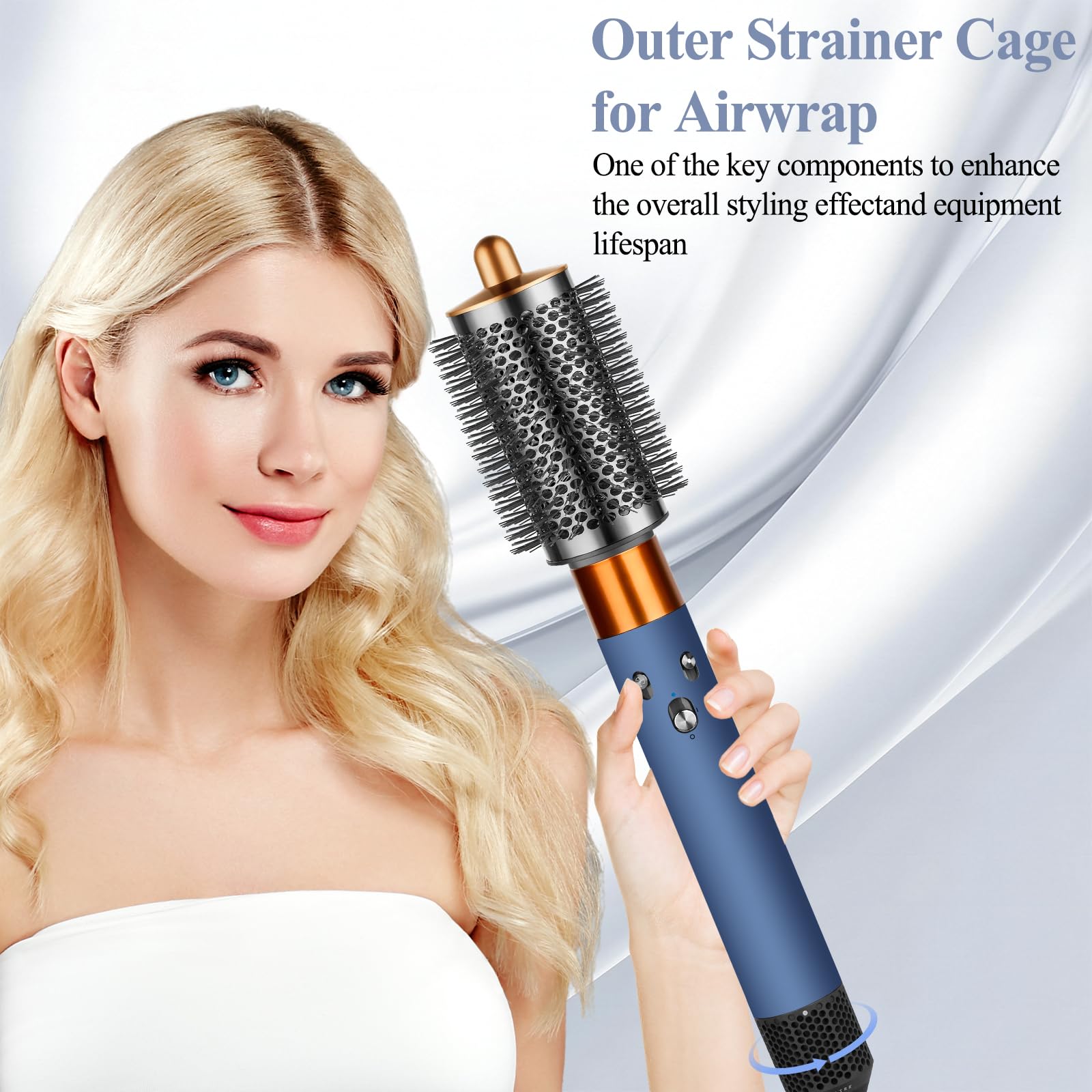 ZEPHBLOW outer filter cage assembly image shows easy, tool-free replacement