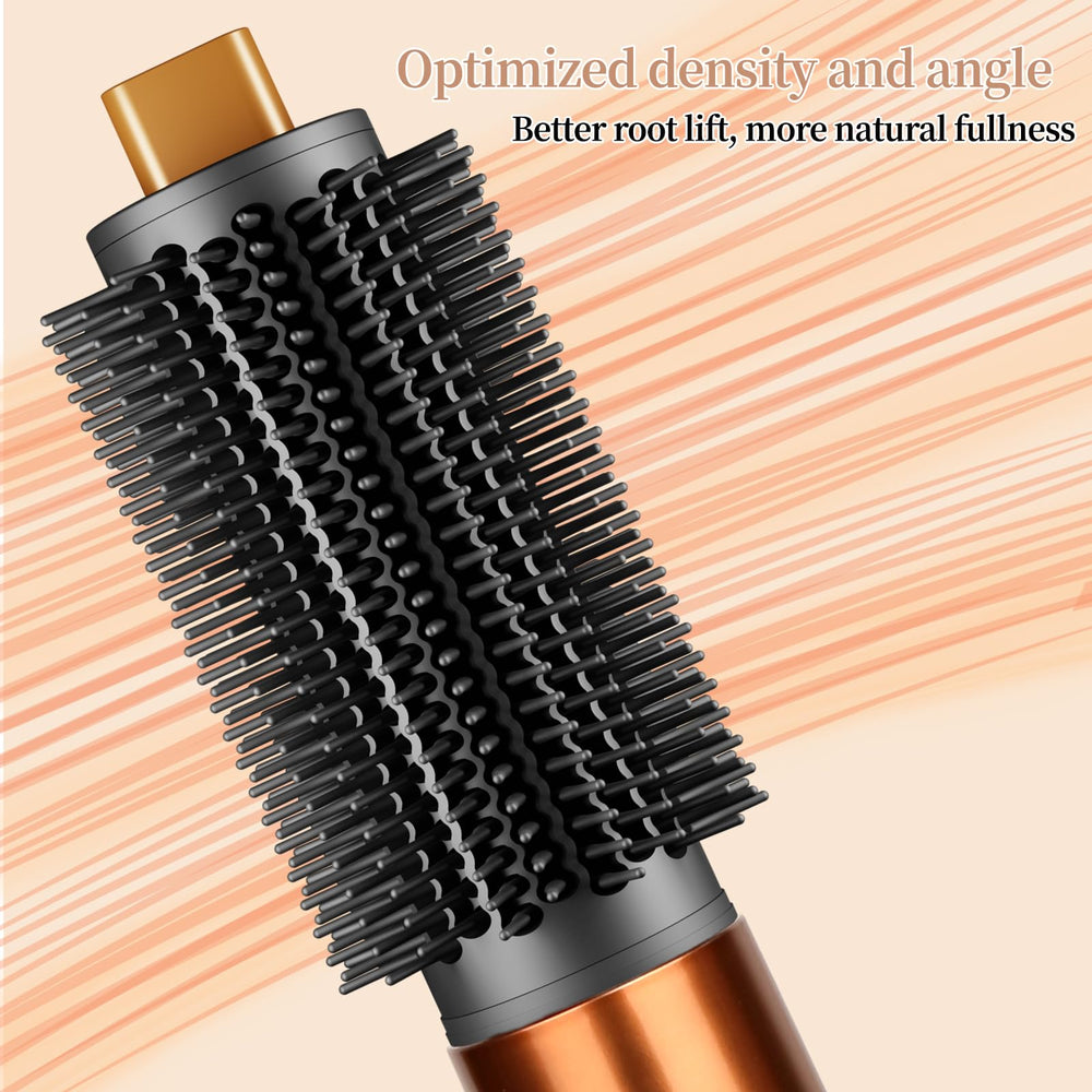 ZEPHBLOW round brush tackling flyaways and frizz in action