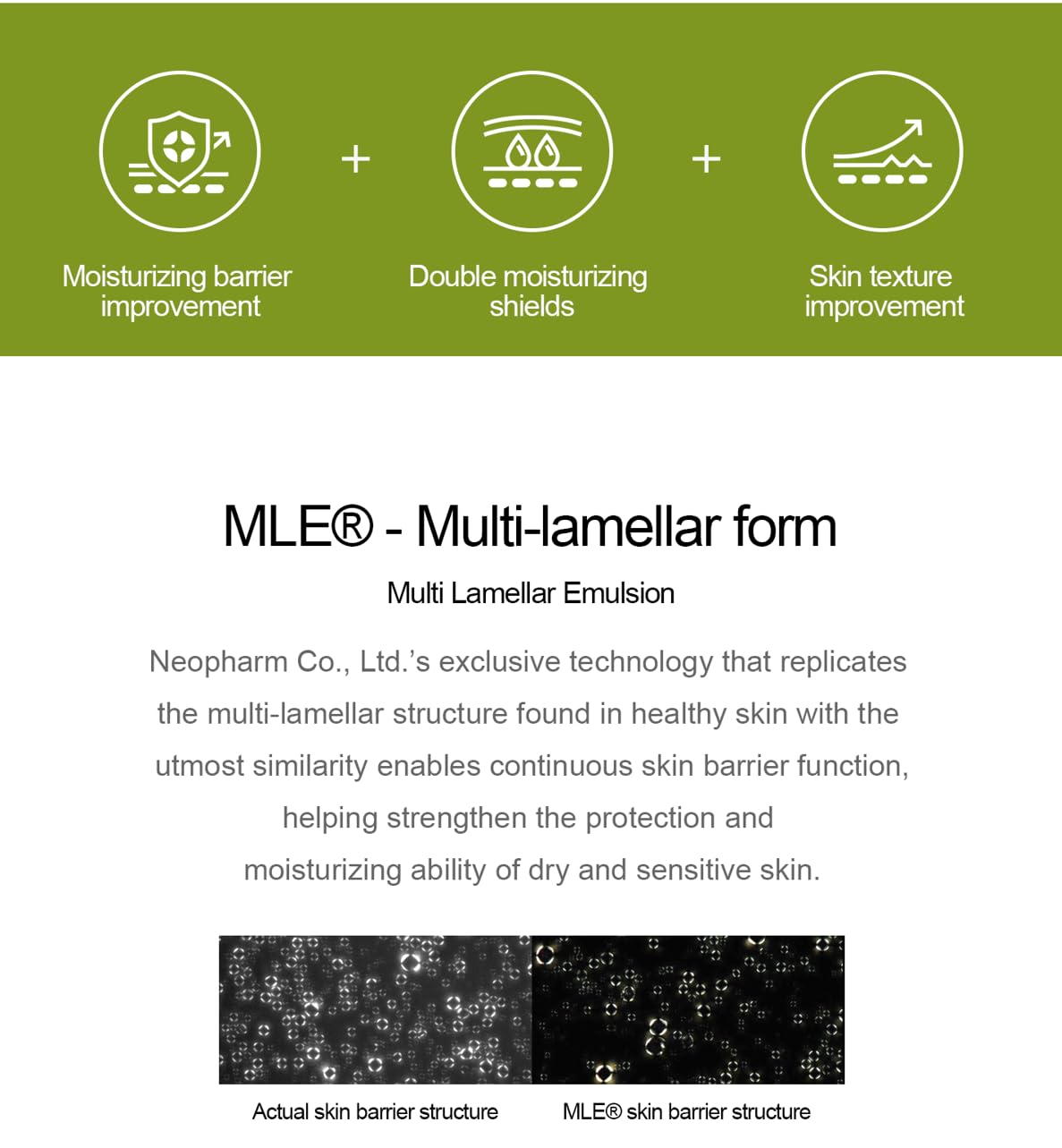 ZeroID Richenic Cream on body for long-lasting hydration