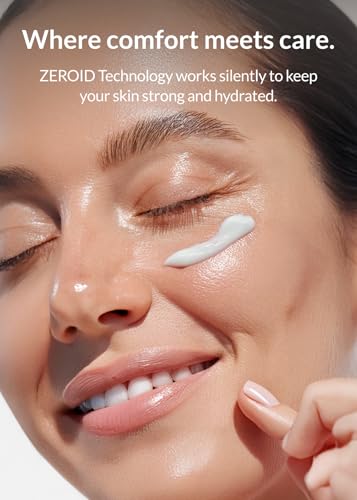 ZeroID Richenic Cream texture swatch highlighting creamy, moisturizing consistency