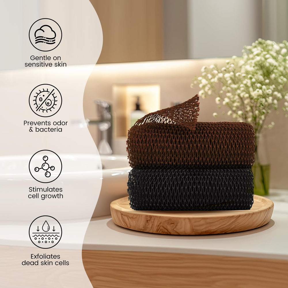 Zerwhil African net sponge cut-to-size feature for versatile cleaning tasks