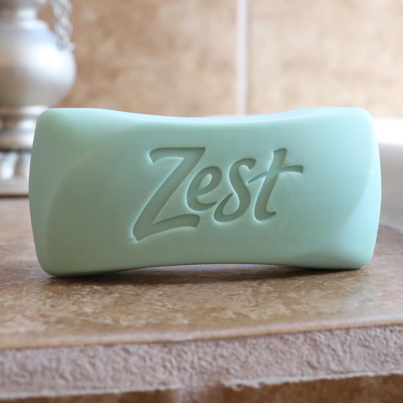 Zest Bar Soap intense moisture boost emphasizes 20% more hydration for lasting softness.