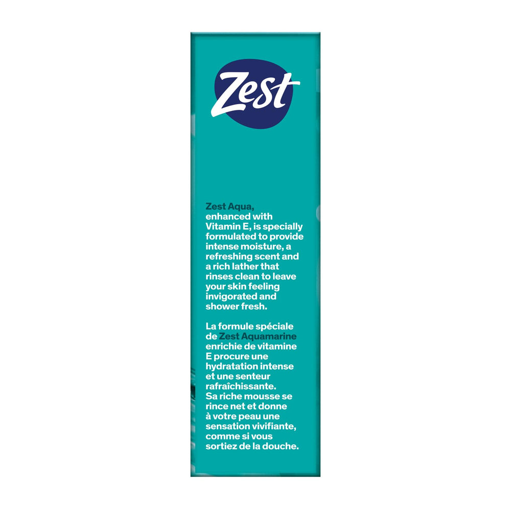 Zest Bar Soap paraben-free formula underscores worry-free cleansing suitable for sensitive skin.