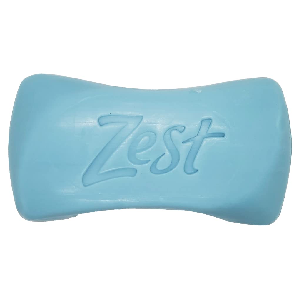 Zest Ocean Breeze Bar Soap textured lather image highlights invigorating cleansing experience