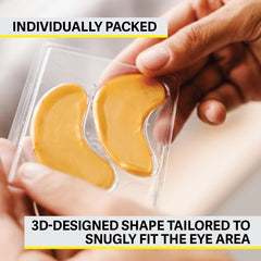 Zest under-eye mask hydrogel formula delivers moisture to delicate eye area.