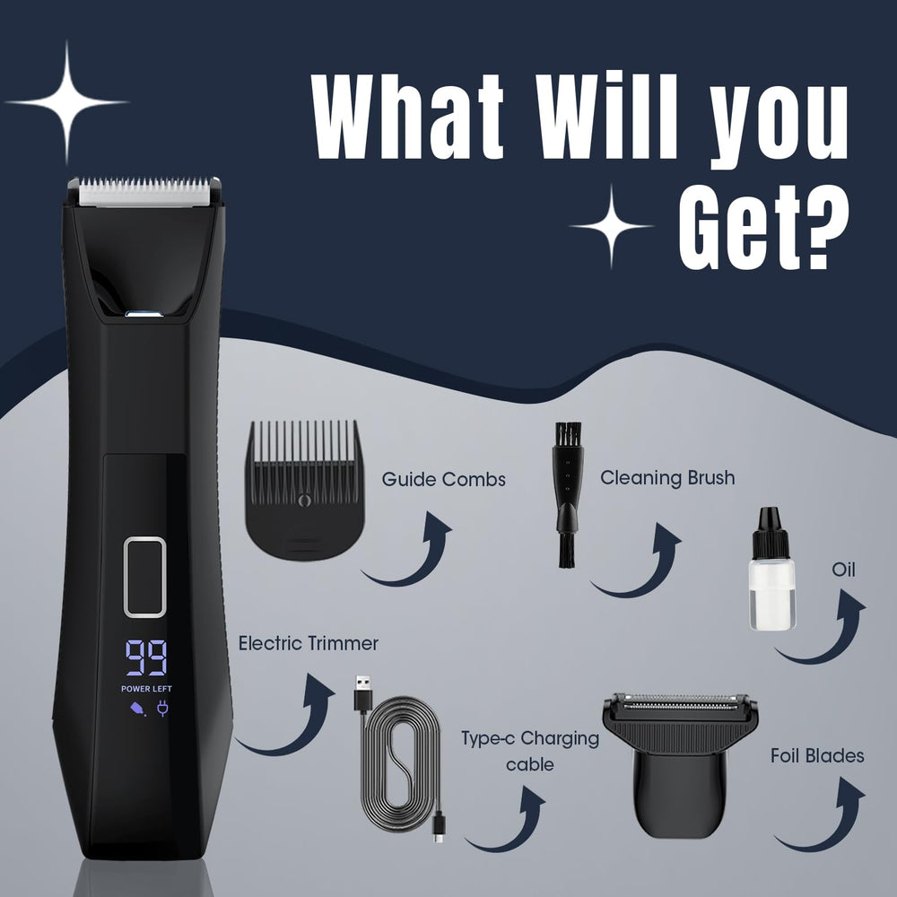 Zesuti dual-head grooming system enables targeted sensitive-area and broader trims.