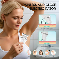 Zesuti LED-light precision hair removal in low light conditions