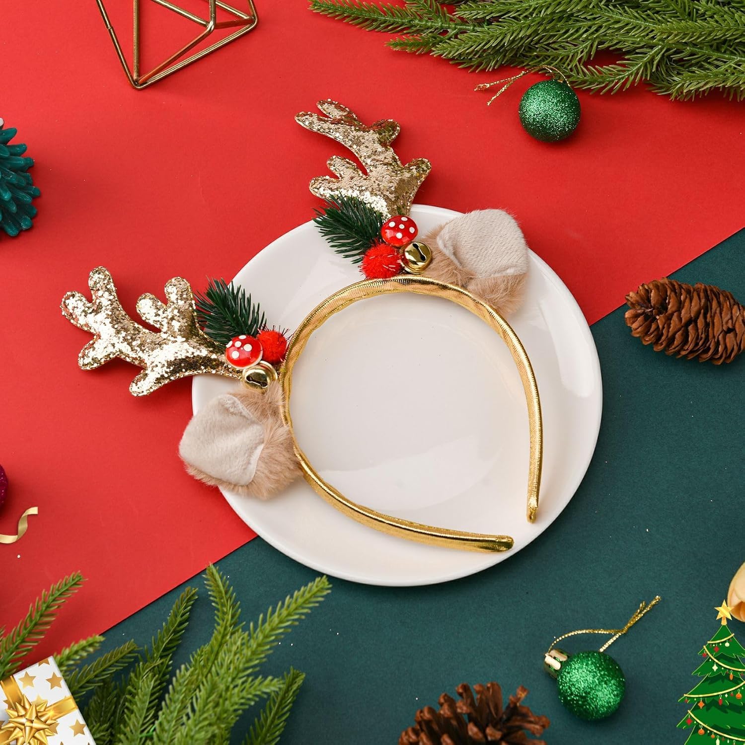 ZEYER elk antlers headband ideal for party props and cosplay