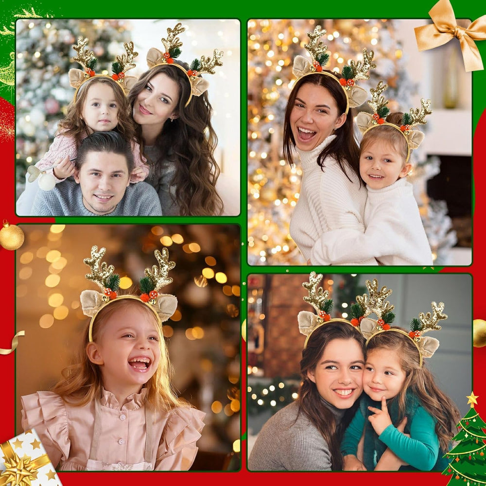 ZEYER Christmas headbands versatile for family gatherings and photos