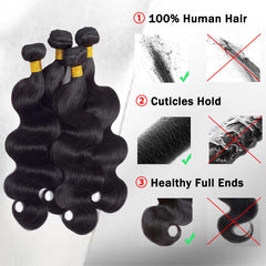 ZGGTL 5x5 lace closure close-up with natural hairline for seamless part.