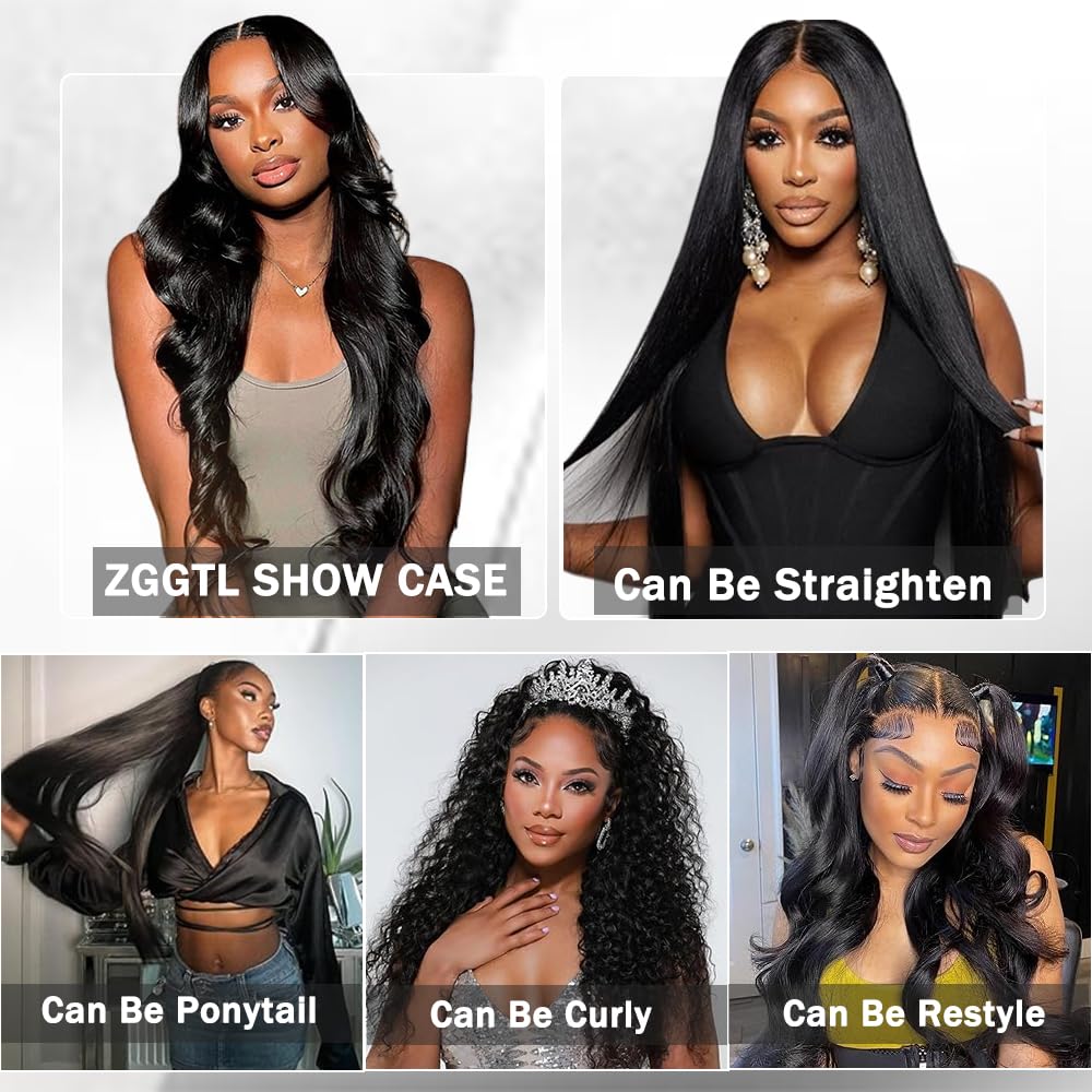 ZGGTL body wave bundles on-model wear for events and daily style.