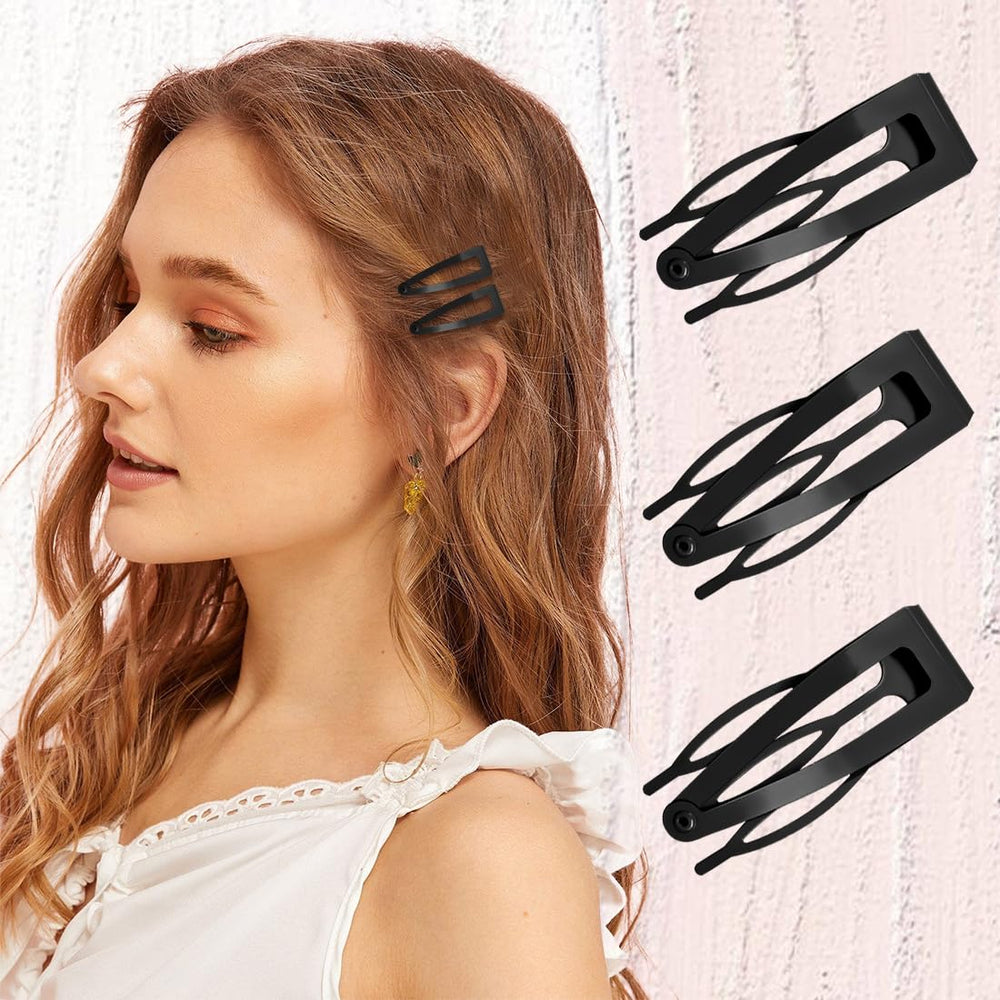 ZGQHZR hair barrettes metal clips in action during party updo for lasting style.