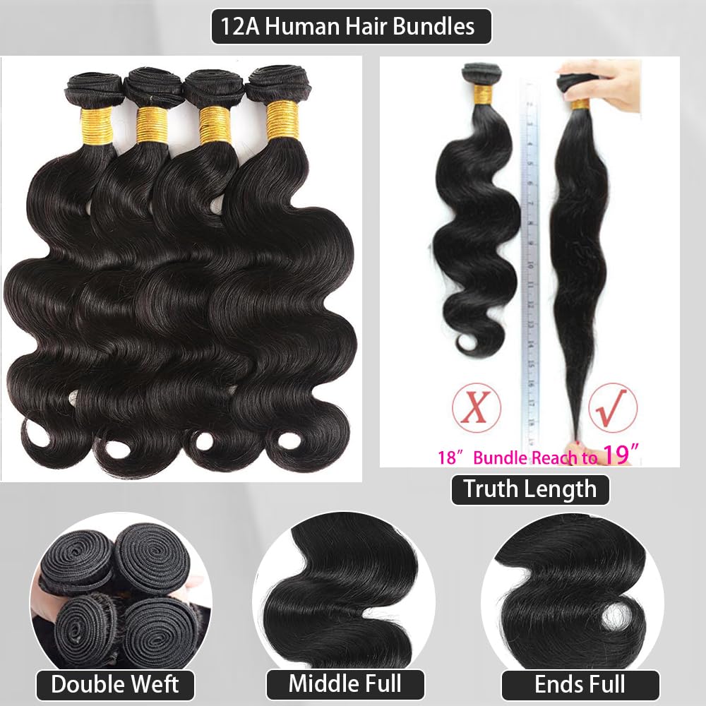 ZGWG 12A bundles 18-inch natural black texture, ideal for natural-looking blends.