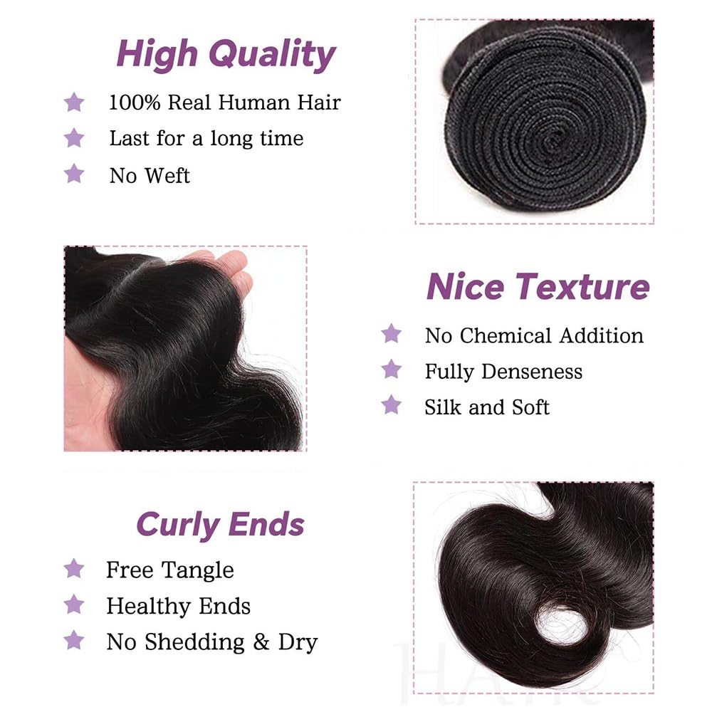 ZGWG body wave 20-inch bundles on display, ideal for everyday styling