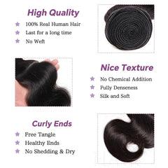 ZGWG body wave 20-inch bundles on display, ideal for everyday styling
