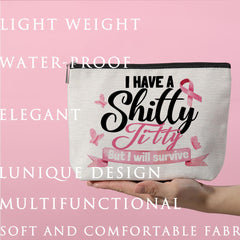 ZHAMEN large-capacity bag fits toiletries, accessories, and travel essentials on trips.