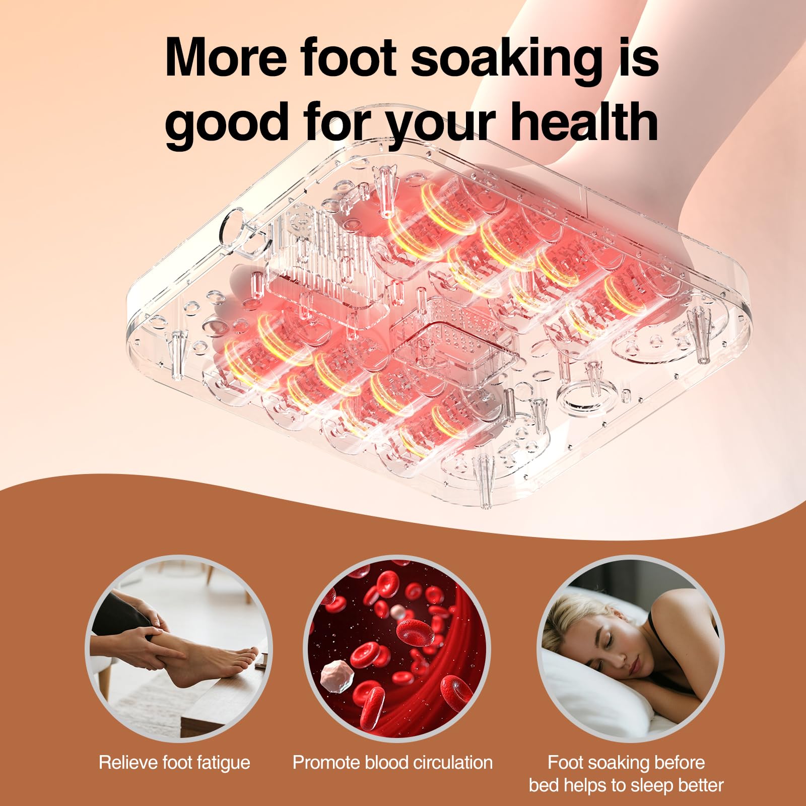 ZhanHao Pedicure Foot Spa portable for travel and camping