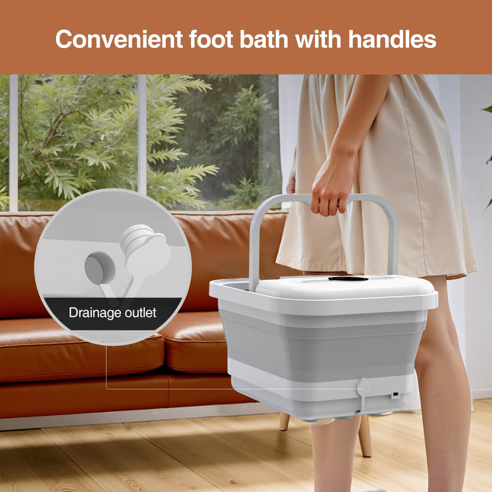ZhanHao Pedicure Foot Spa remote control simplifies at-home use