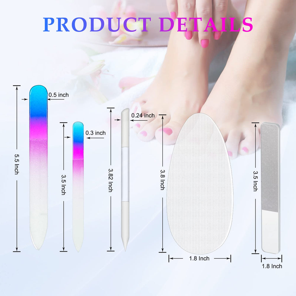 Zhehao nano polished glass nail file for precise shaping