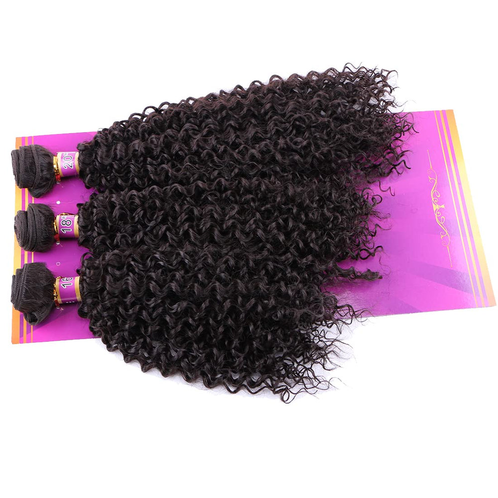 ZHENLISI kinky curly bundles soft-curly-texture offers a natural-looking curl pattern