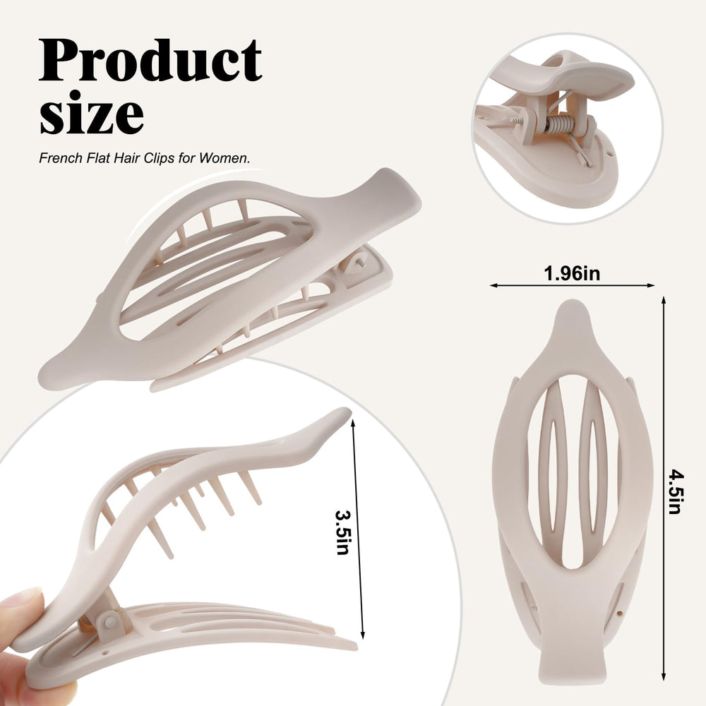 ZHENSILK lightweight matte clip worn for all-day comfort.