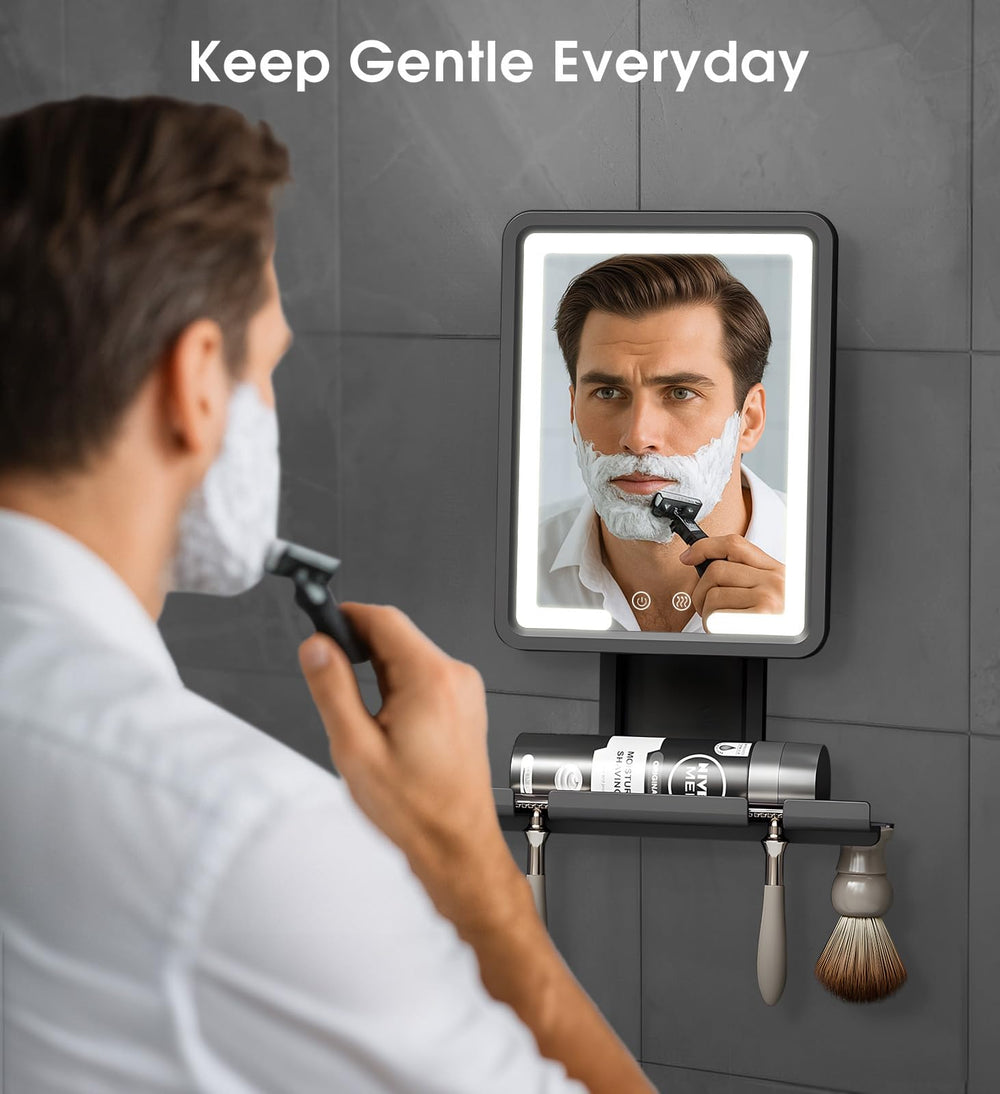 ZHENYEMEI black finish adds modern style to bathroom