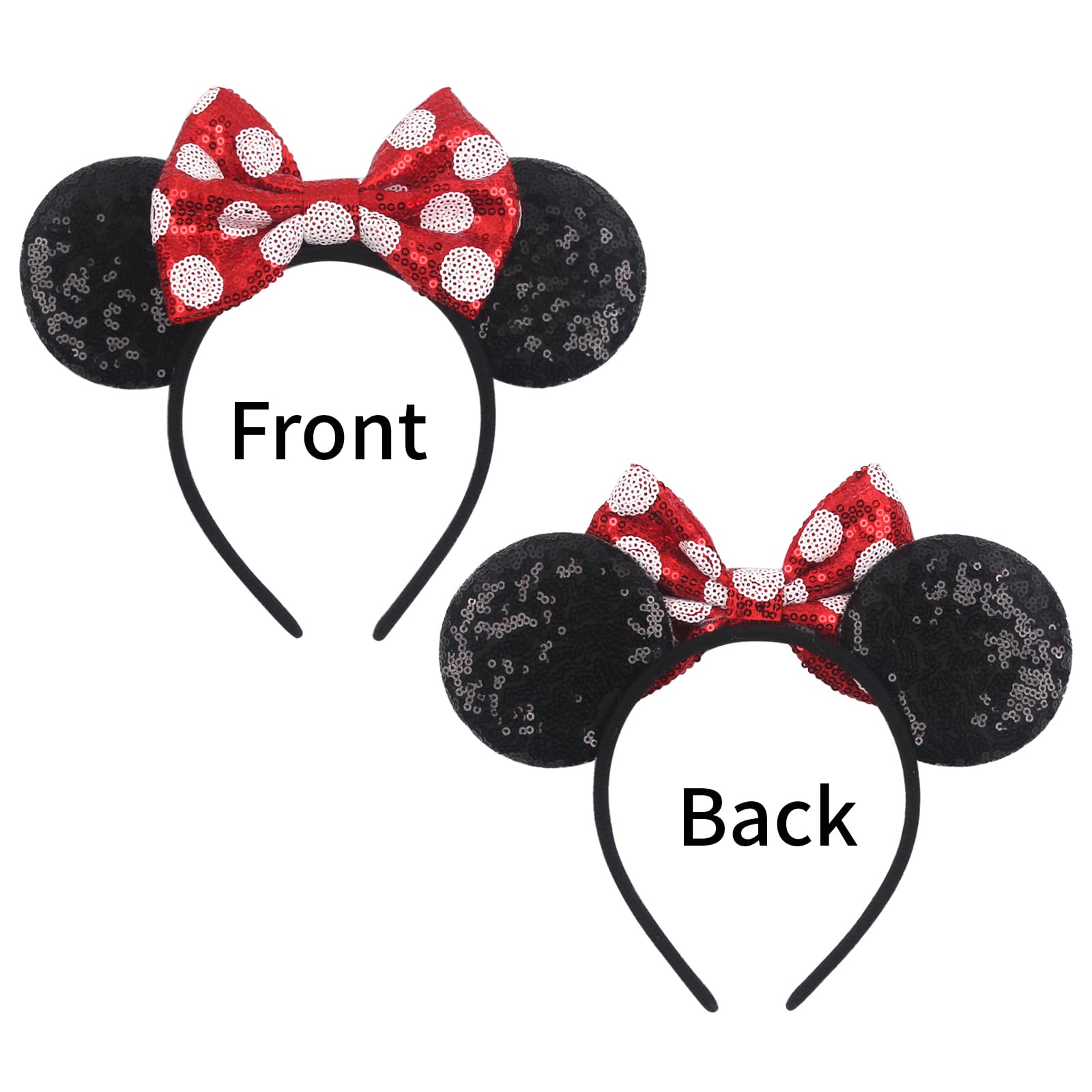 zhezesmila mouse ears headband gift-ready design suits birthday party outfits.