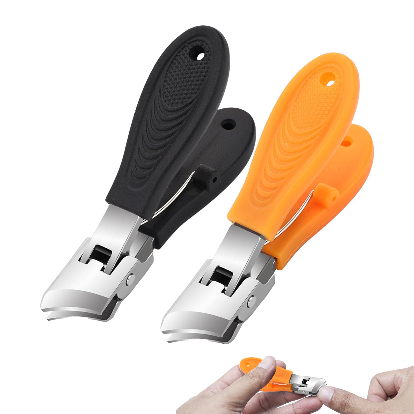 ZHIYUEJING wide jaw orange clipper with anti-splash design for clean cuts
