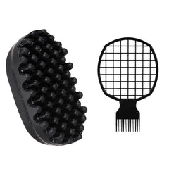 ZHLKHIOP dual-head curl sponge close-up defines natural curls.