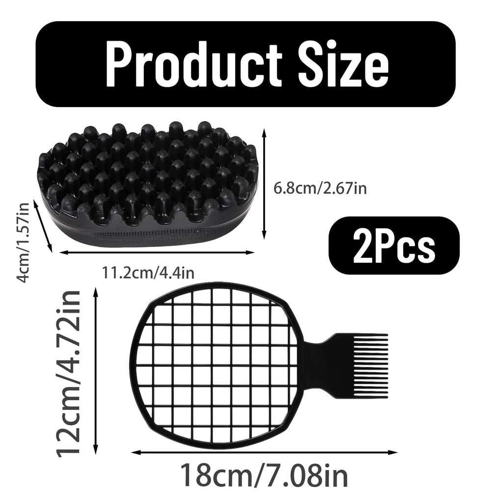 ZHLKHIOP stainless steel needle brush close-up soothes scalp.
