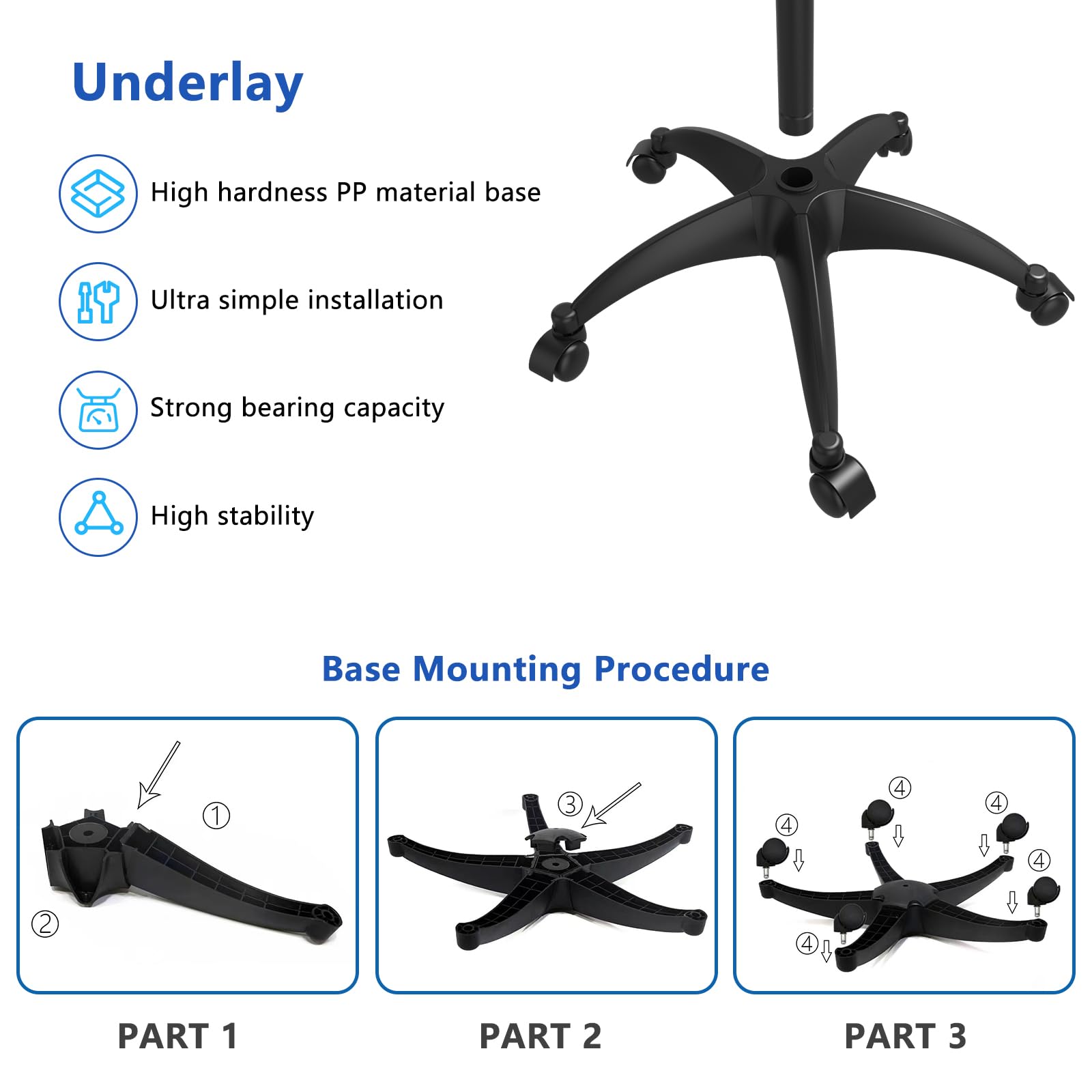 ZHOOGE salon tray cart tool holders secure curling irons and brushes.