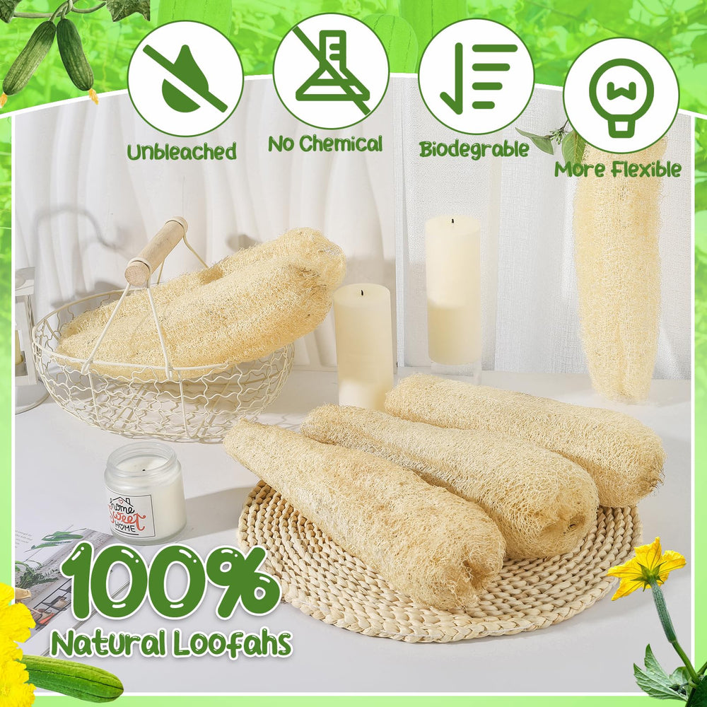 ZhouBoat loofah sponge with soft texture ideal for body scrubbing