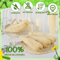 ZhouBoat loofah sponge with soft texture ideal for body scrubbing
