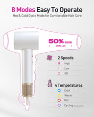 Zibtes lightweight dryer weighs 0.77 lbs for easy handling and travel.