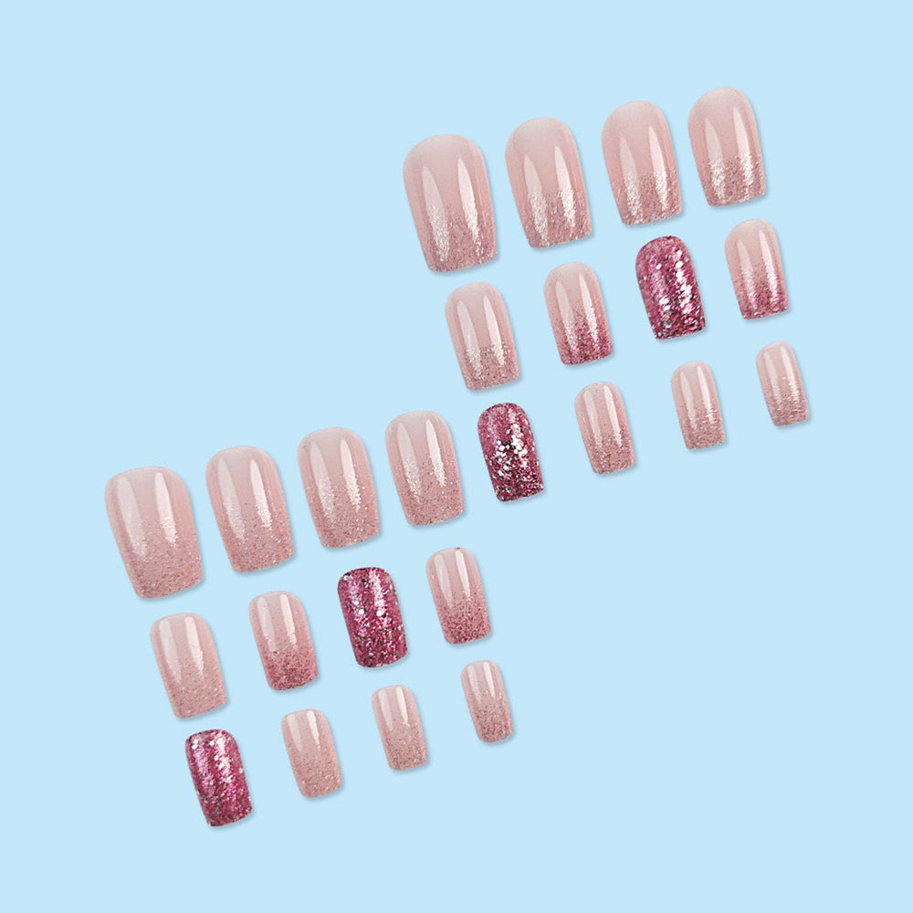 ZIFANHU jelly glue sticker pack for secure, mess-free nail application.