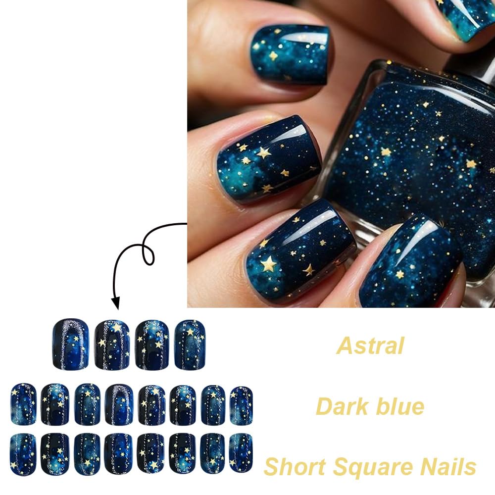 ZIFANHU nail-art-kit includes glue and file for quick DIY manicure