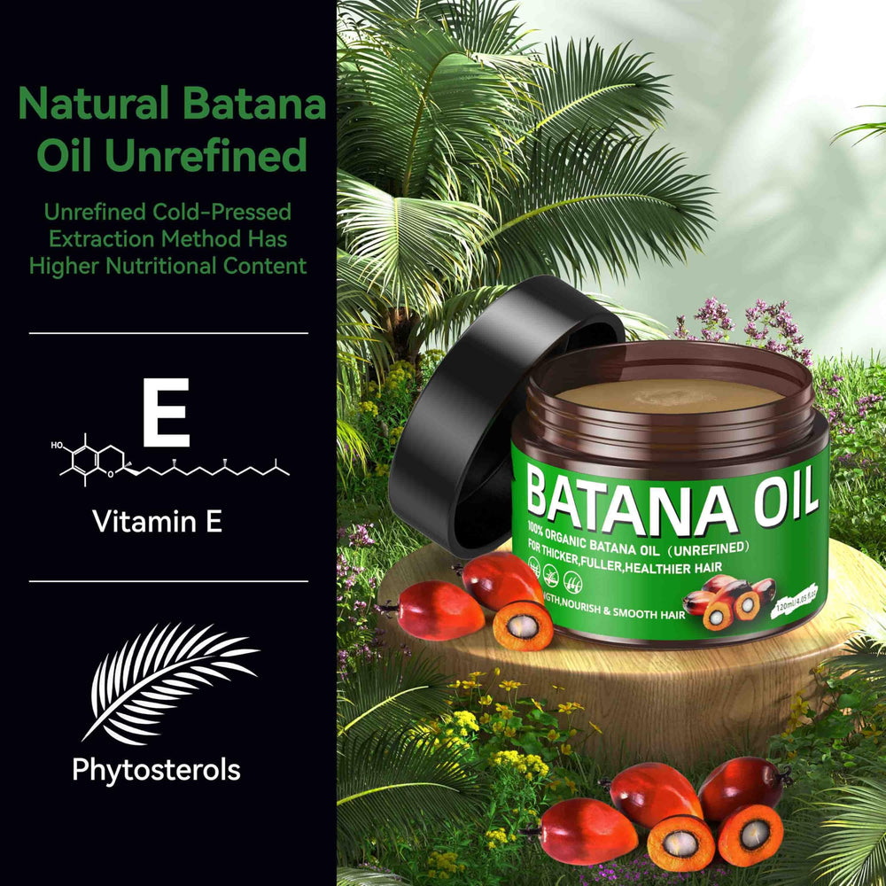 ZIIDII Batana Oil raw form — origin from Honduras supports organic scalp care.