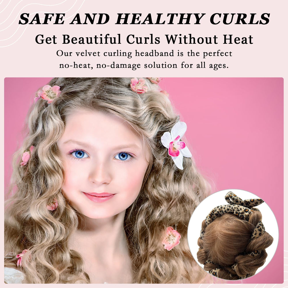 ZILAMPU soft velour material provides comfortable sleep curling.