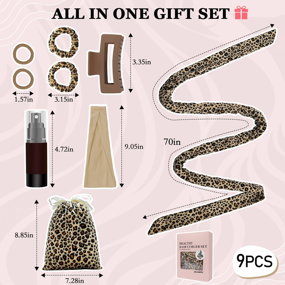 ZILAMPU velour storage bag and accessories included for travel.
