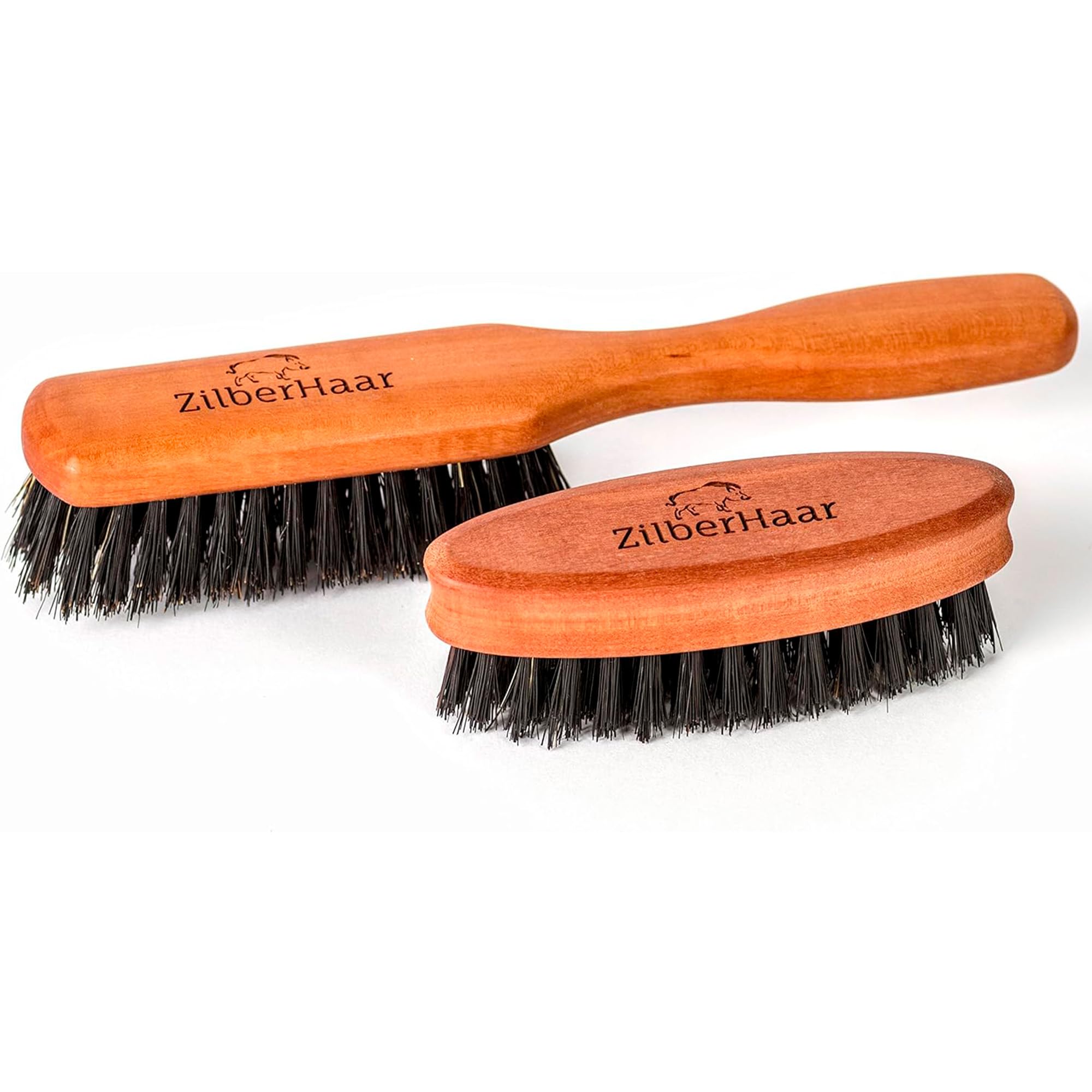 ZilberHaar beard care accessory may help relieve itch by smoothing skin and hairs.