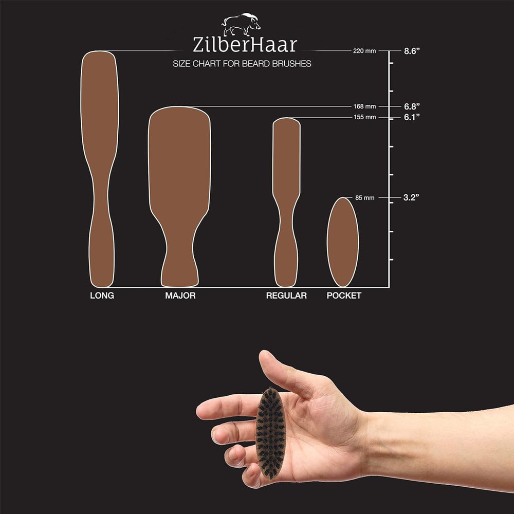 ZilberHaar pear wood handle close-up emphasizes natural materials and durable design